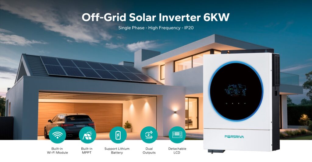 سانورتر 6000 وات marsriva مدل MR-SPF6000 TWIN