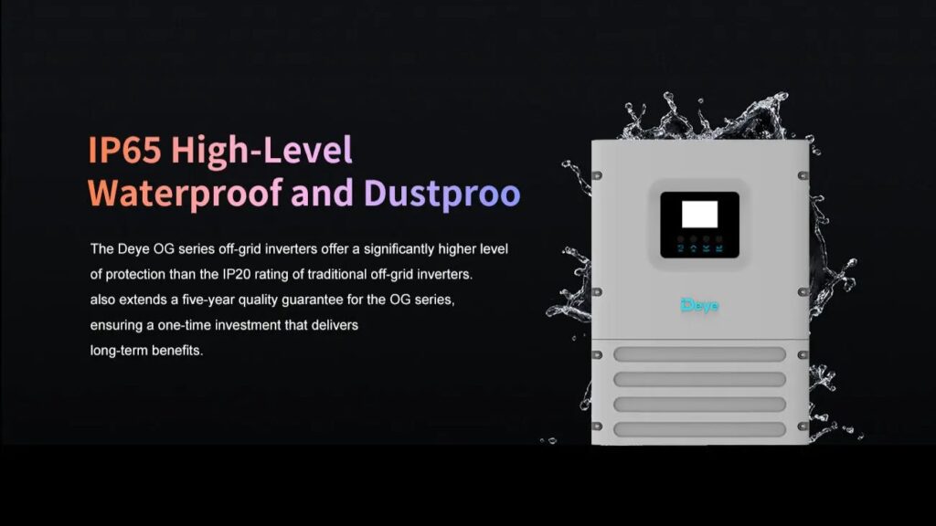 سانورتر 6000 وات deye مدل SUN 6K OG01LP1 EUAM2